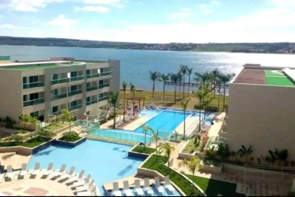 Flat De Luxo Em Um Resort! ブラジリア エクステリア 写真