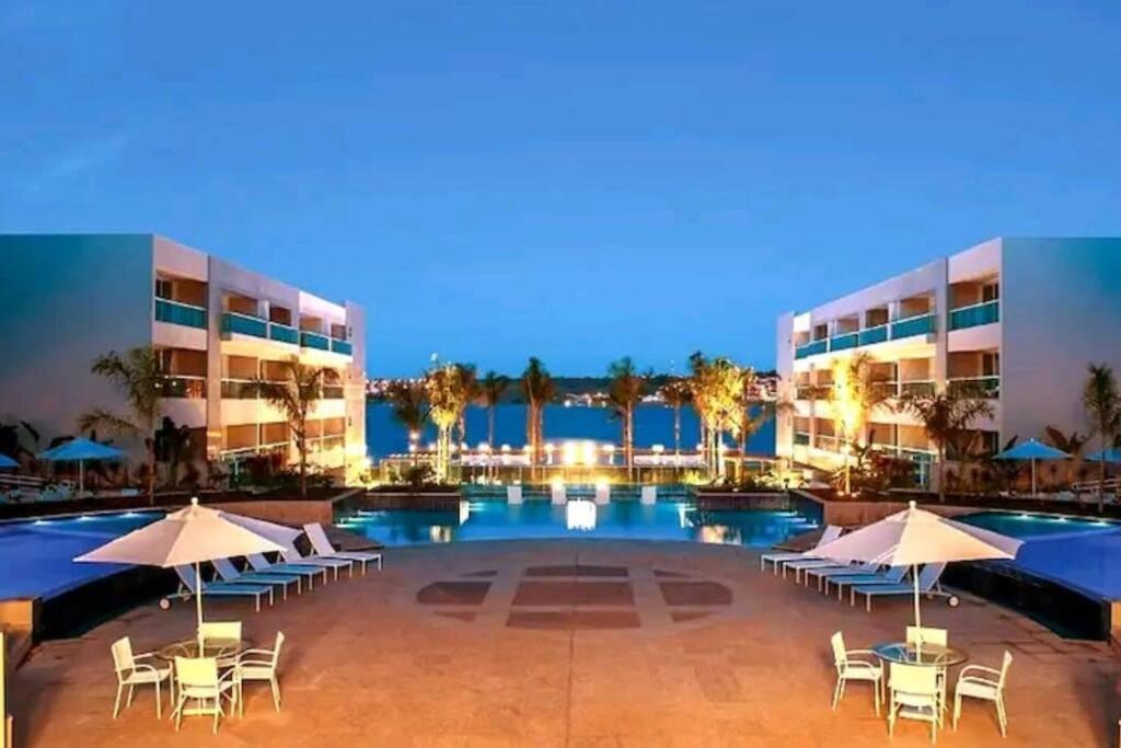 Flat De Luxo Em Um Resort! ブラジリア エクステリア 写真