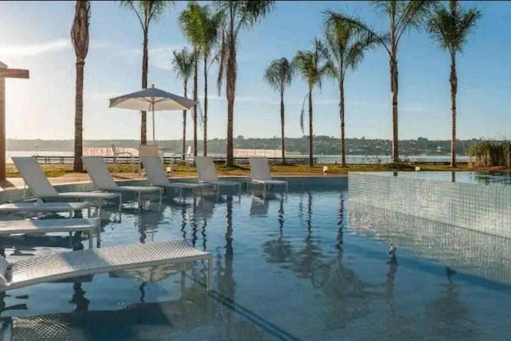 Flat De Luxo Em Um Resort! ブラジリア エクステリア 写真